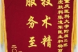 患者王桦送来锦旗感谢皮肤科张道军医生和杨丽超护士