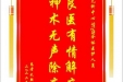 患者元熙赠送电子锦旗感谢妇产中心儿科中心NICU全体医护人员，并向医疗救助基金捐赠善款100元