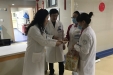金鸡忙报晓 暖意迎新春 —记院领导带队慰问春节值班人员及住院病人