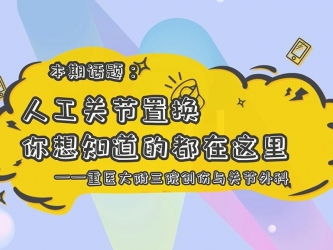 【科普视频】 “上游 ·健康说”第11期 || 人工关节置换 你想