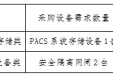 重医大附三院（方大医院）PACS系统存储及网络安全设备采购项目公开比选公告