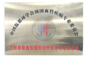 2025年10月19日，国家级下肢静脉曲张微创治疗规范化培训基地落户重医大附三院（方大医院）